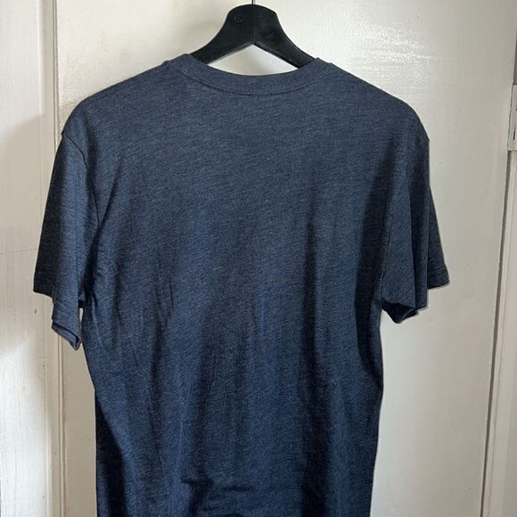 COLORADICAL Heathered Navy Sunshine Vibes Short Sleeve T-Shirt-M - Picture 6 of 8